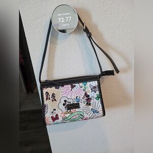 Disney Crossbody Bag - Black and Colorful Design
